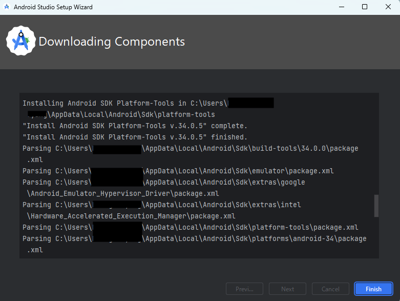 Android Studio Install