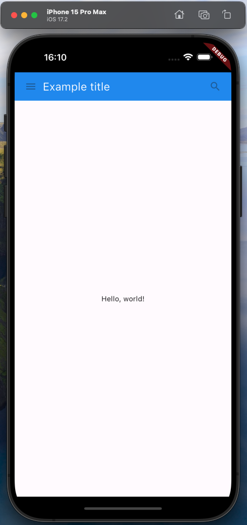 iOS Simulator