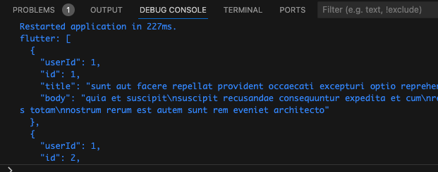 DEBUG Console